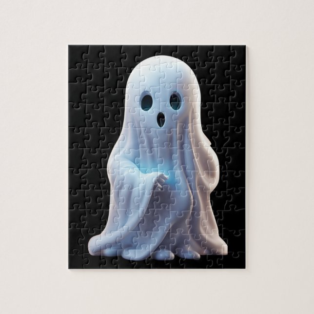 Ghost Figur Jigszle Puzzle Pussel (Vertikal)