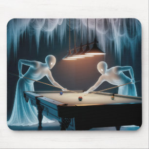 Ghost Figurer spelar Bassäng Musmatta