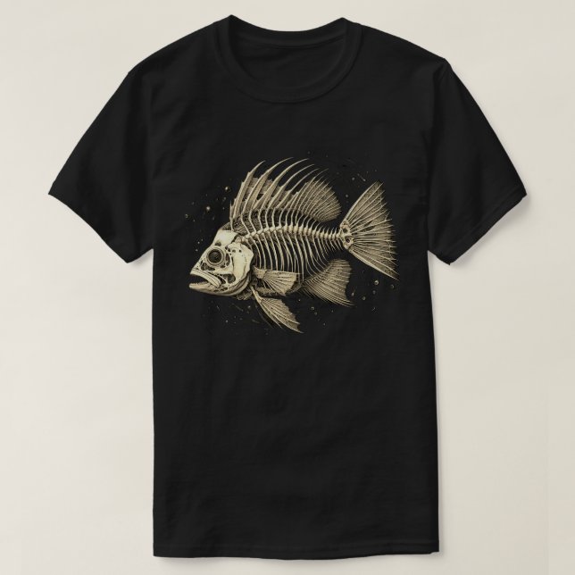 Ghost Fish T Shirt (Design framsida)