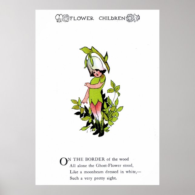 Ghost-Flower Poster (Framsidan)