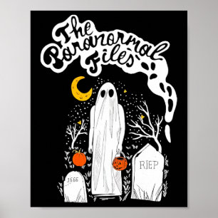 Ghost för paranormala filer i cemeteriet poster