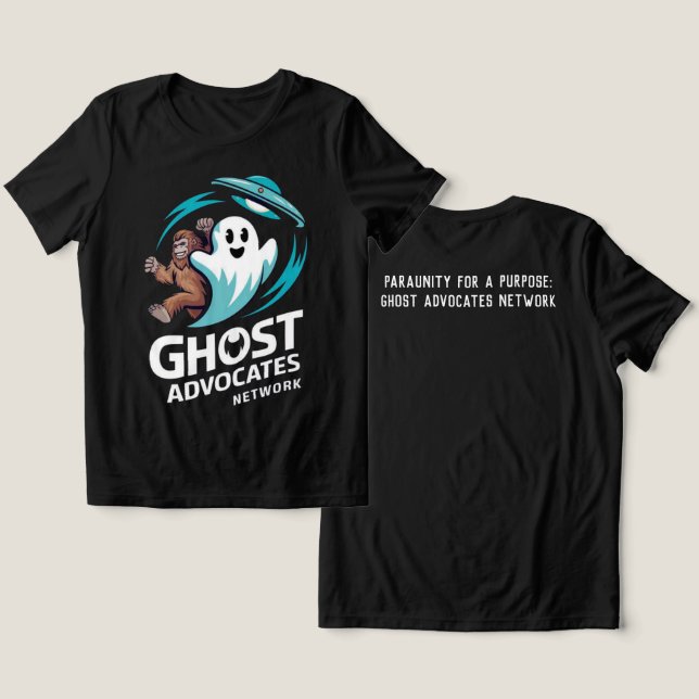 Ghost förespråkar nätverket Women's Shirt T Shirt (Design fram och bak)