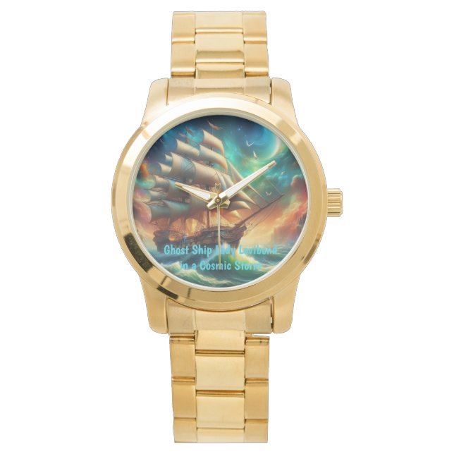 Ghost Frakt Dam Lovibond i en Cosmic Storm Armbandsur (Framsida)