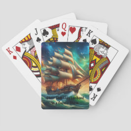 Ghost Frakt Dam Lovibond i en Cosmic Storm Casinokort