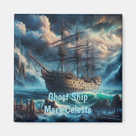 Ghost Frakt Mary Celeste Haunting Maritime Mystere Magnet