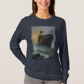 Ghost frakt, pirat frakt t shirt