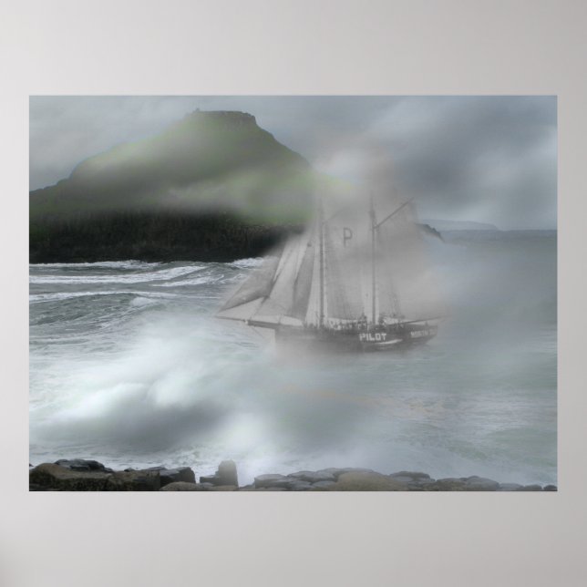 Ghost-Frakt Poster (Framsidan)