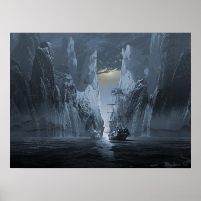Ghost-frakt-serie: Borttappad expedition Poster (Framsidan)