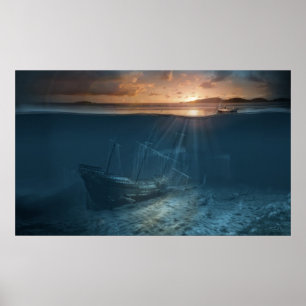 Ghost frakt-serie: Pirat förlisning Poster