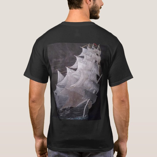 Ghost-frakt T Shirt (Baksida)
