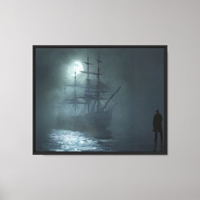 Ghost-Frakten Canvastryck (Framsida)