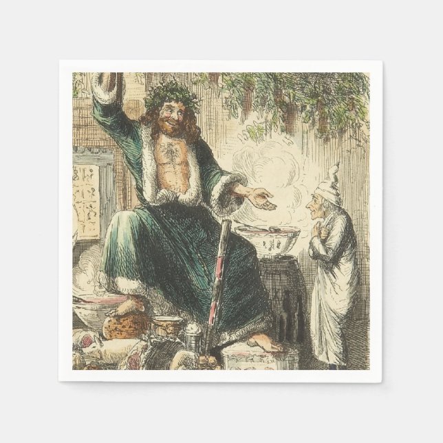 Ghost från Julklapp Pappersservett (Framsidan)