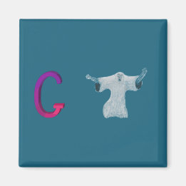 Ghost Fridge Magnet