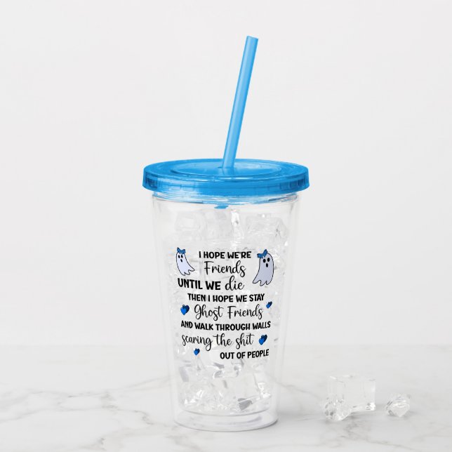 Ghost Friends Forever Take Away Mugg (Baksida Ice)