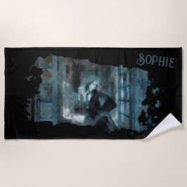 Ghost Girl in Blue – Haunting Surreal Art