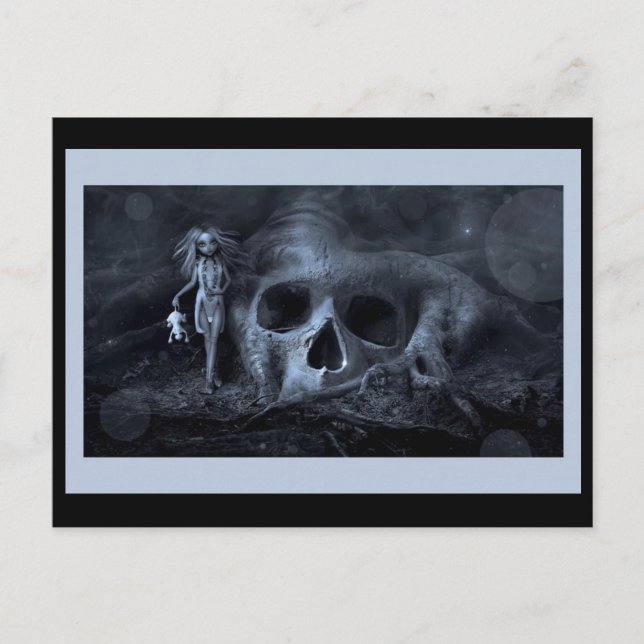 Ghost Girl-vykort Vykort (Framsida)
