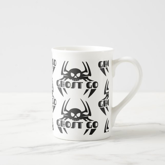 Ghost Go Spooky Season Benporslin Mugg (Höger)