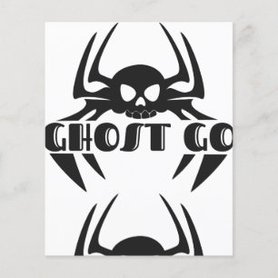 Ghost Go Spooky Season Flygblad