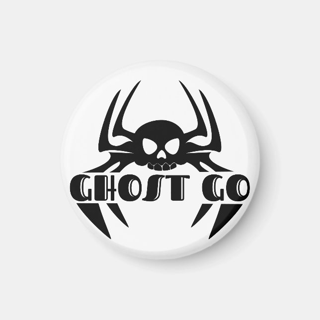 Ghost Go Spooky Season Magnet (Framsidan)