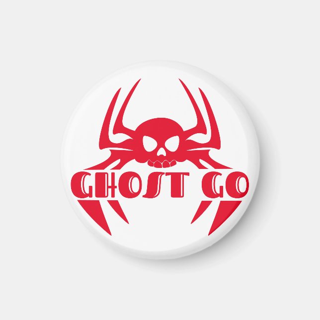 Ghost Go Spooky Season Magnet (Framsidan)