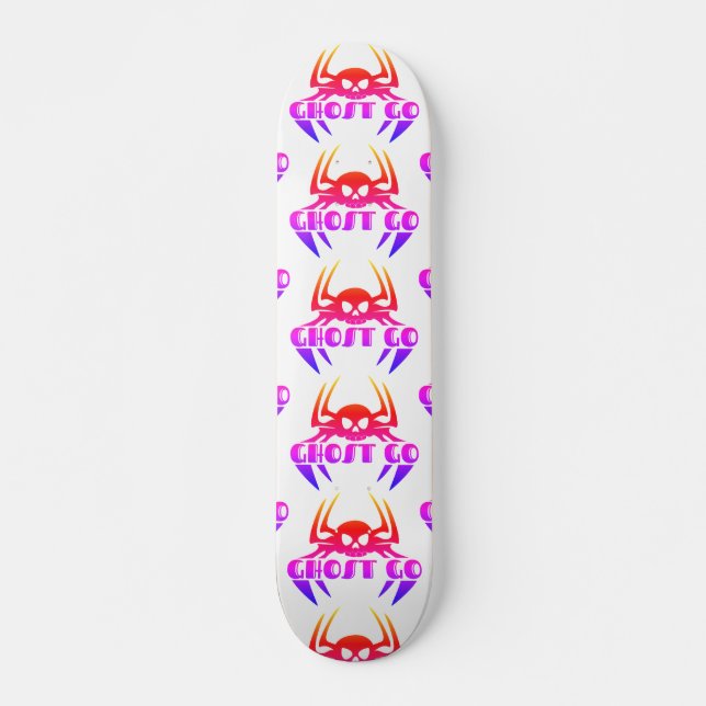 Ghost Go Spooky Season Mini Skateboard Bräda 18,5 Cm (Framsida)