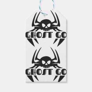 Ghost Go Spooky Season Presentetikett