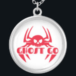 Ghost Go Spooky Season Silverpläterat Halsband<br><div class="desc">Ghost Go Spooky Season är den perfekt du behöver för tillfällen,  från Halloween till vardaglig bära eller som ett sätt att visning om olika produkter.</div>