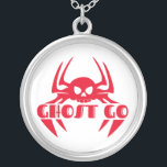 Ghost Go Spooky Season Silverpläterat Halsband<br><div class="desc">Ghost Go Spooky Season är den perfekt du behöver för tillfällen,  från Halloween till vardaglig bära eller som ett sätt att visning om olika produkter.</div>