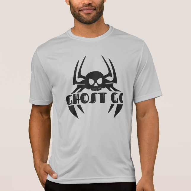 Ghost Go Spooky Season T Shirt (Framsida)