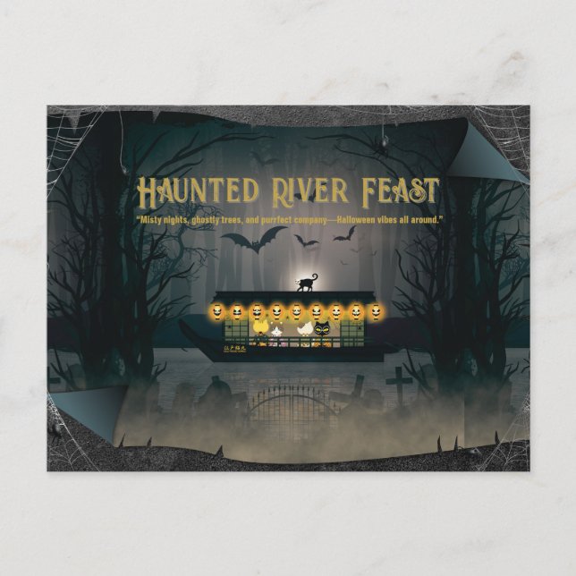 GhoST Graveyard Cruise Helg Vykort (Framsida)