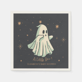 Ghost Halloween Baby Shower Napkins Pappersservett