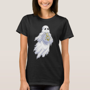 Ghost Halloween Banana T Shirt