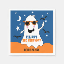 Ghost Halloween Barns födelsedag Cute