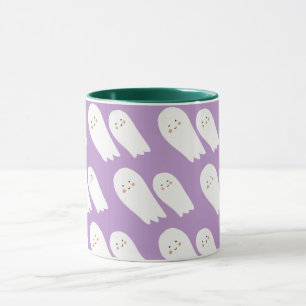 Ghost Halloween Customized namn Mugg