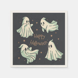 Ghost Halloween Happy halloween Pappersservett