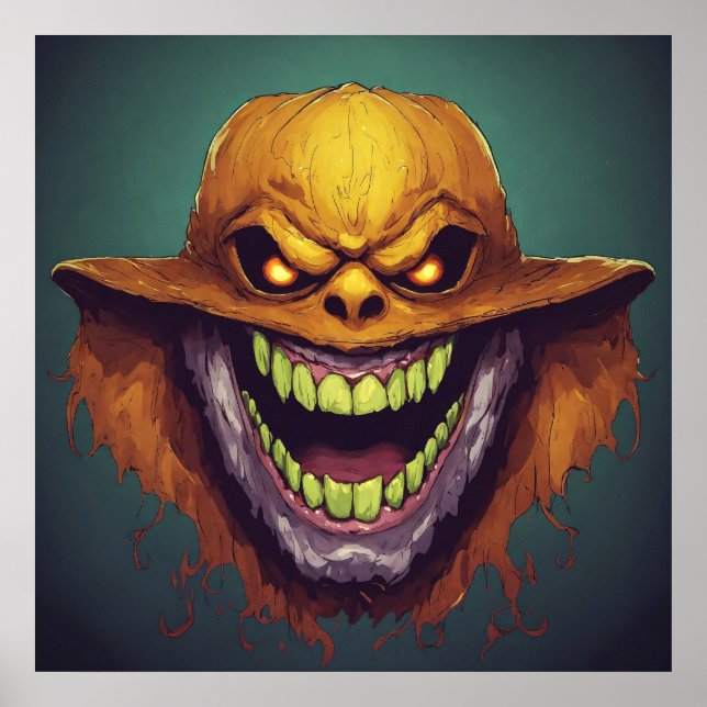 Ghost - Halloween Print Poster (Framsidan)