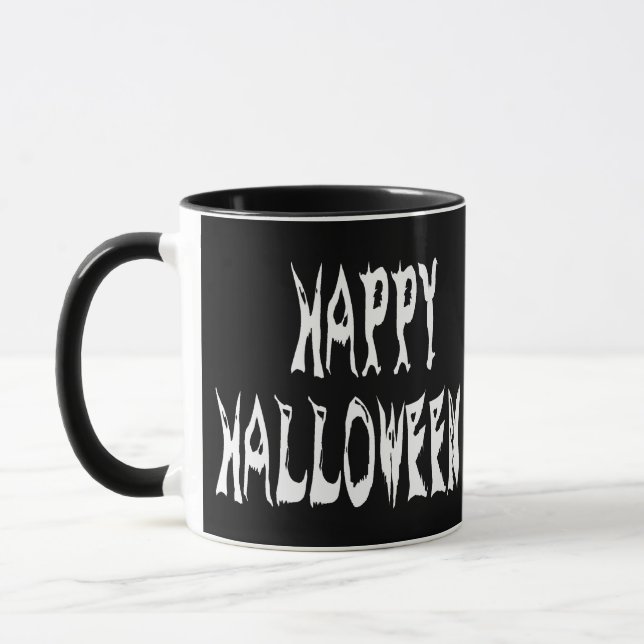 Ghost Halloween-text Mugg (Vänster)