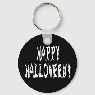 Ghost Halloween-text Nyckelring