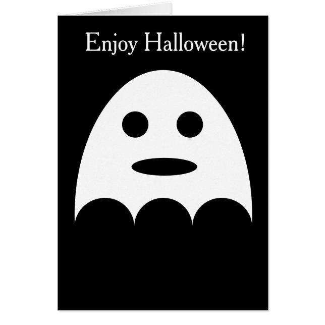 Ghost Hälsningskort (Framsidan)