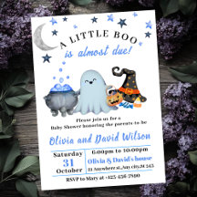 Ghost,häxhatt,Kandy | Söt Halloween Baby Shower