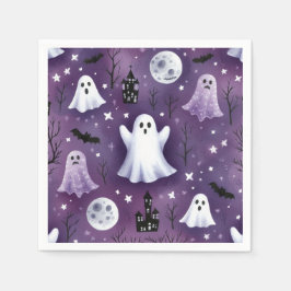 Ghost, hemlösa hus, fullmooner och Fladdermus Pappersservett