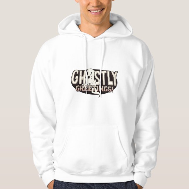 Ghost Hi t shirt  Hoodie (Framsida)