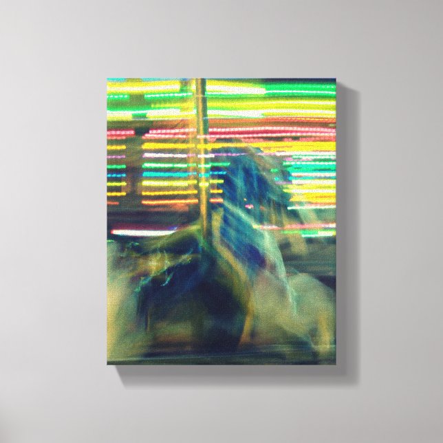 Ghost Horse Canvastryck (Framsida)
