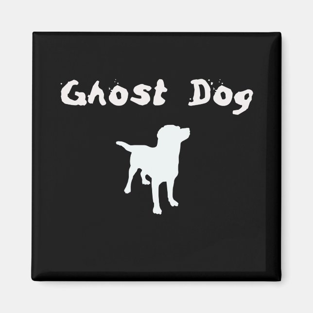 Ghost Hund Magnet (Framsidan)