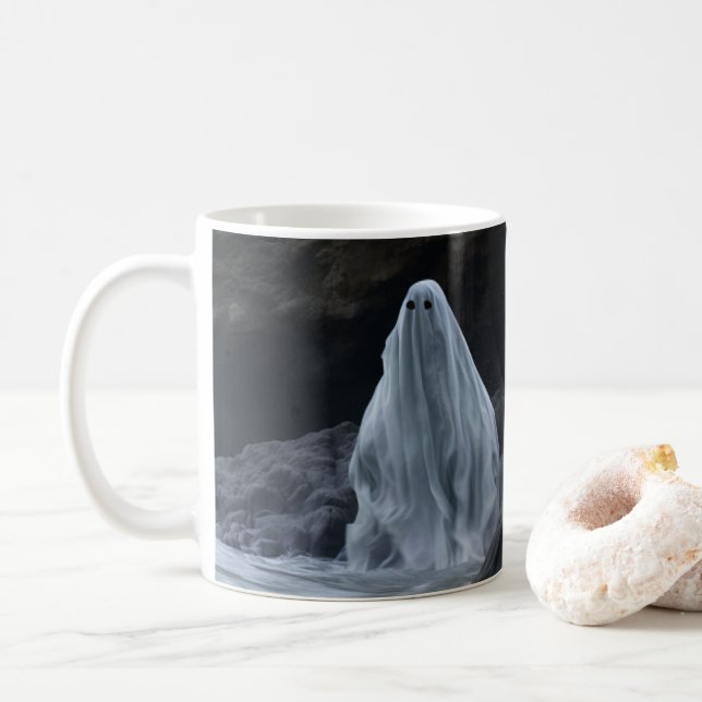Ghost Hunt Nr 04 Kaffemugg (Med munk)