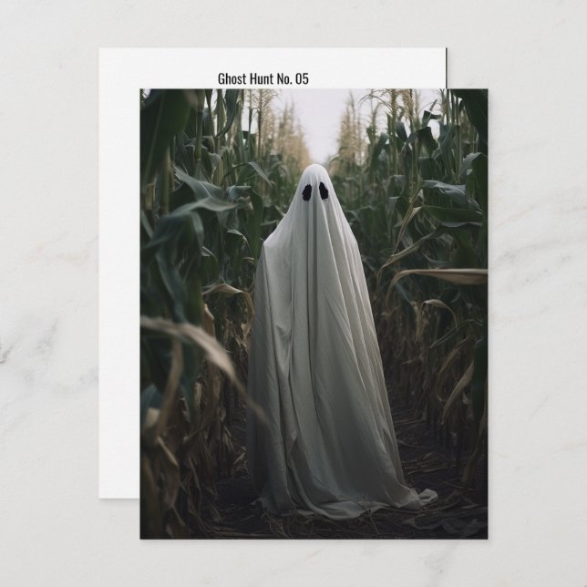 Ghost Hunt nr 05 Tack Kort (Fram/baksida)