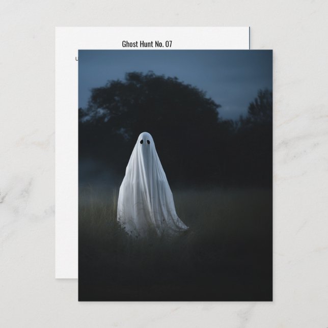 Ghost Hunt nr 07 Tack Kort (Fram/baksida)