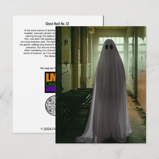 Ghost Hunt nr 32 Tack Kort (Fram/baksida)