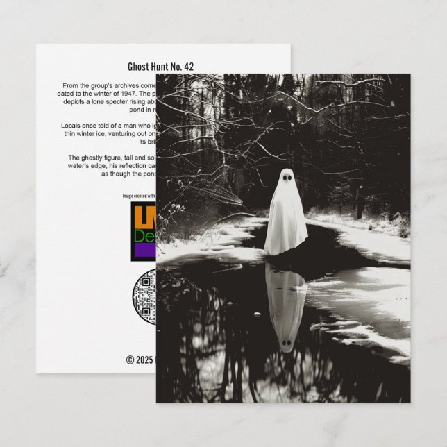 Ghost Hunt nr 42 Tack Kort (Fram/baksida)