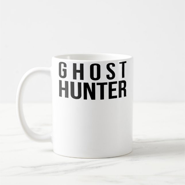 Ghost Hunter 	 By Lets Go Ghost Hunting Kaffemugg (Vänster)